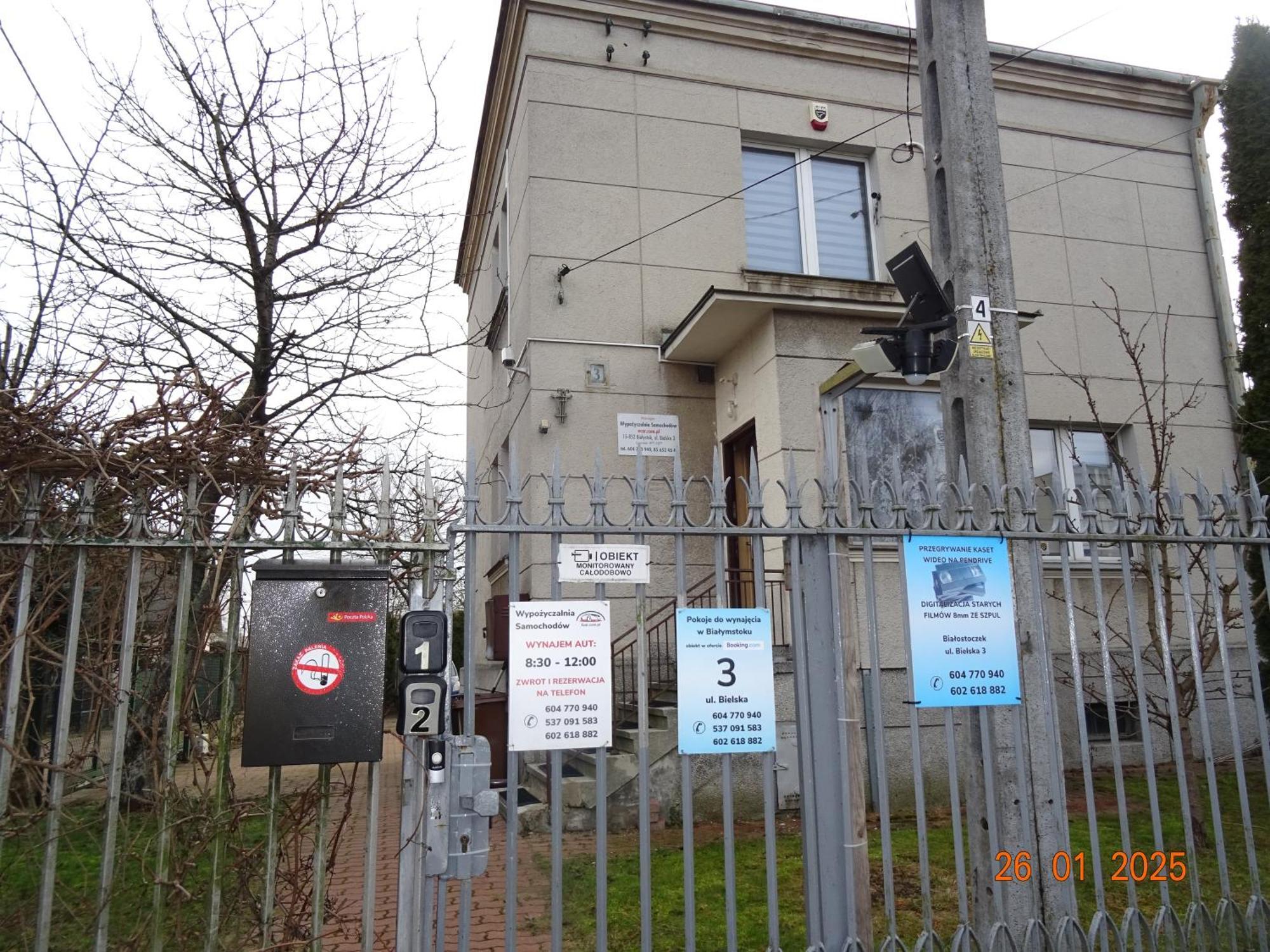 Pokoje Do Wynajecia W Centrum Bialegostoku Бялисток Екстериор снимка